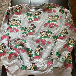 Disney Christmas Sweatshirt NWOT